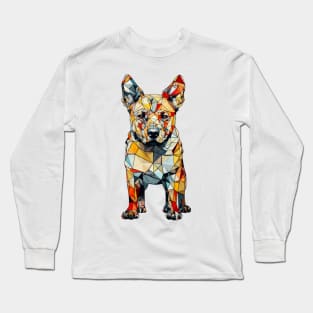 Geometric Dog Long Sleeve T-Shirt